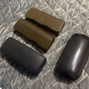 Black and Brown Eyewear Cases